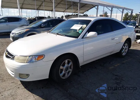 2000 Toyota Camry Solara Sle V6 z USA, uszkodzony, nr VIN 2T1CF28P7YC275374
